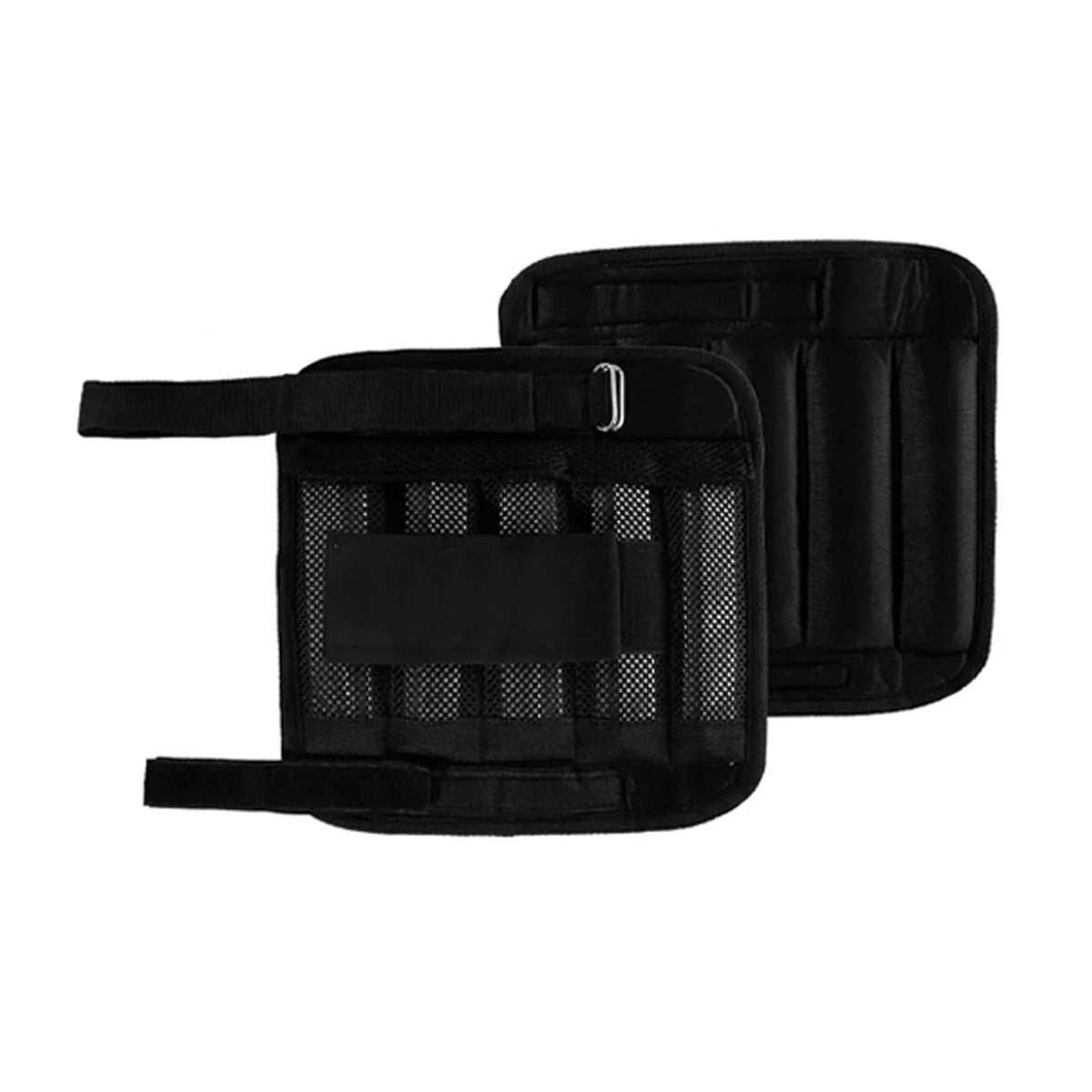 Genérico - Pesas De Tobillo – Placas De Acero Tobilleras Ajustables 2,5 Kg X 2 = 5 Kg