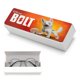 thumbnail image 5 of Bolt Estuche Rígido para Gafas de Cuero PU Protector con Forro de Felpa Premium Suave para Hombres y Mujeres, 5 of 6