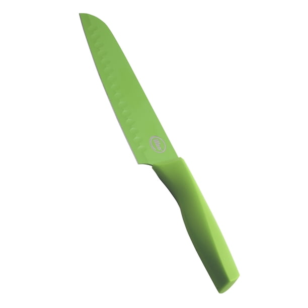 Cuchillo Santoku 18 Cm Acero Inoxidable - Pp Verde