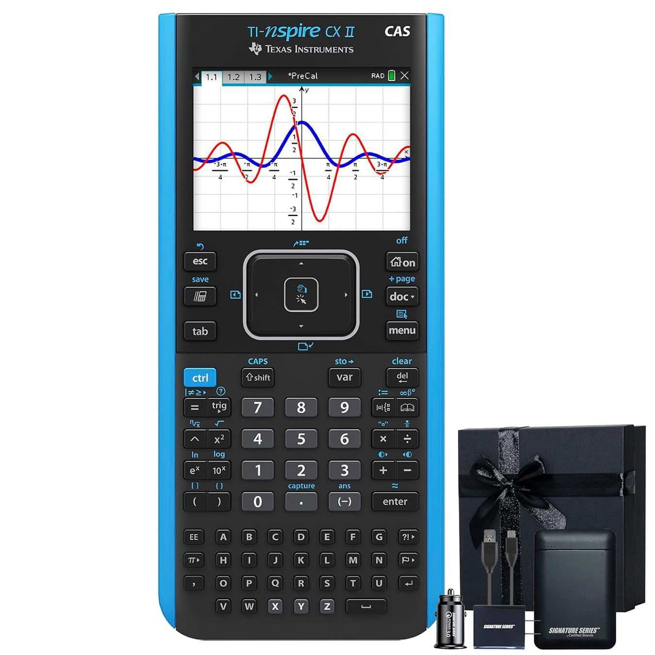 Certified Brands - Calculadora Gráfica Texas Instruments Ti-nspire Cx Ii Cas