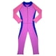 thumbnail image 3 of Traje de baño entero de niña fucsia Talla 4, 3 of 5