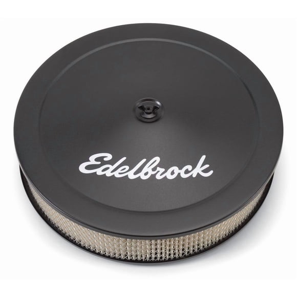 Elemento de filtro de aire Edelbrock Pro-Flo 3 redondo de 14 cm de diámetro