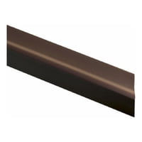 Guardapolvo Puerta De Goma Con Tornillos 1 Mt Café Dvp