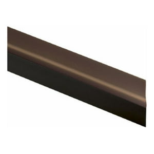 Guardapolvo Puerta De Goma Con Tornillos 1 Mt Café Dvp