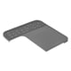thumbnail image 2 of Funda Protectora Para Mostrador De Tapete Superior, Fácil De Limpiar, Resistente Al Calor, Accesorios En Gris, 2 of 5
