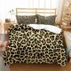 thumbnail image 1 of Leopard Print Bedding Set For Women Men Teens African Animal Cheetah Bed Linen Double Duvet Cover, 1 of 5