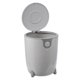 thumbnail image 1 of Cubo de Basura de Escritorio Uxcell con Tapa, Pequeño Cubo de Basura - Diseño de Bloqueo de Olores de Apertura a Presión, Plástico PP Duradero para Dormitorio/Oficina/Cocina, Gris, 1 of 7
