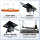 thumbnail image 2 of Elevador de techo Polley System Teal Triangle Elite para kayak (68 kg), 2 of 5
