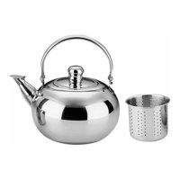 Genérico - Tetera 600Ml Acero Inoxidable Con Filtro Té Infusiones Agua