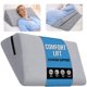 thumbnail image 1 of Almohada de cuña para cama Sokoro 18 cm gris con funda lavable, 1 of 7