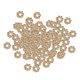 thumbnail image 2 of 500 Cuentas Espaciadoras De Margaritas Para Hacer Joyas, Pendientes, Oro KC, 2 of 5