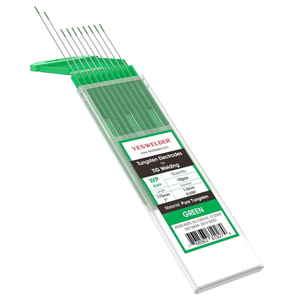 Electrodo de Tungsteno para Soldadura TIG YESWELDER Puro 1,0 mm