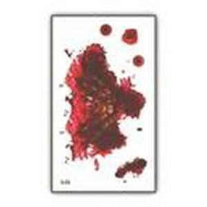 Nonstop - Tatuaje Temporal Halloween Cosplay Disfraz - Herida - 5A
