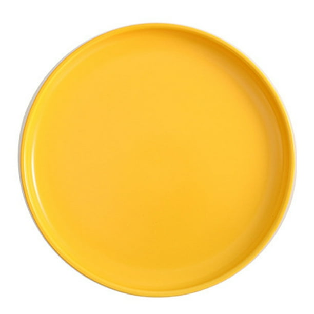 Plato de postre/aperitivo/ensalada de cerámica creativo para fiestas en la cocina.