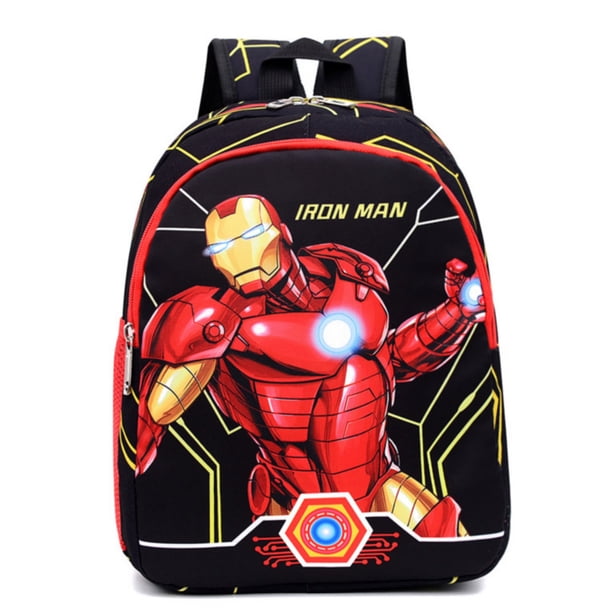 Spider Man Children Cartoon Schoolbag Girls Kindergarten Backpack For 3-6years Old Kids Breathable Waterproof Bag