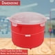 thumbnail image 3 of Hervidor de arroz Home-X para microondas, 2,4 L, 10 tazas, sin BPA, 3 of 9