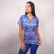 thumbnail image 1 of Delantal clinico Mujer Ripholia RIP-2219 tela elasticada, 1 of 3