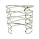 thumbnail image 3 of Brazalete De Moda Superior Ajustable Abierto Ahuecado Joyería Plata, 3 of 5