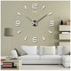 thumbnail image 2 of Reloj de Pared con Pegatinas de Espejo Acrílico Plata21, 2 of 3