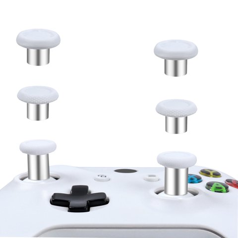Kit De Joystick Alto Ajustable Diy Aaronmei Blanco