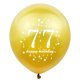 thumbnail image 3 of Globos SHUNTAI 12 pulgadas 15 piezas Oro y Negro, 3 of 7