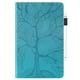 thumbnail image 4 of Funda con relieve del Árbol de la Vida para tablet Samsung Galaxy Tab A9 Plus con soporte, ranuras para tarjetas y soporte para lápiz óptico. Azul, 4 of 6