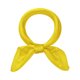 thumbnail image 1 of INSPIRE CHIC Bufandas de Satén Sólidas para Mujeres de Regreso a Clases 20" Pequeño Cuadrado Pañuelo de Cuello Amarillo 19.7x19.7''(LxW), 1 of 5