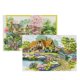 thumbnail image 2 of 2 juegos de kits de punto de cruz estampados, kits de bordado de 11ct para principiantes, primavera, 2 of 5