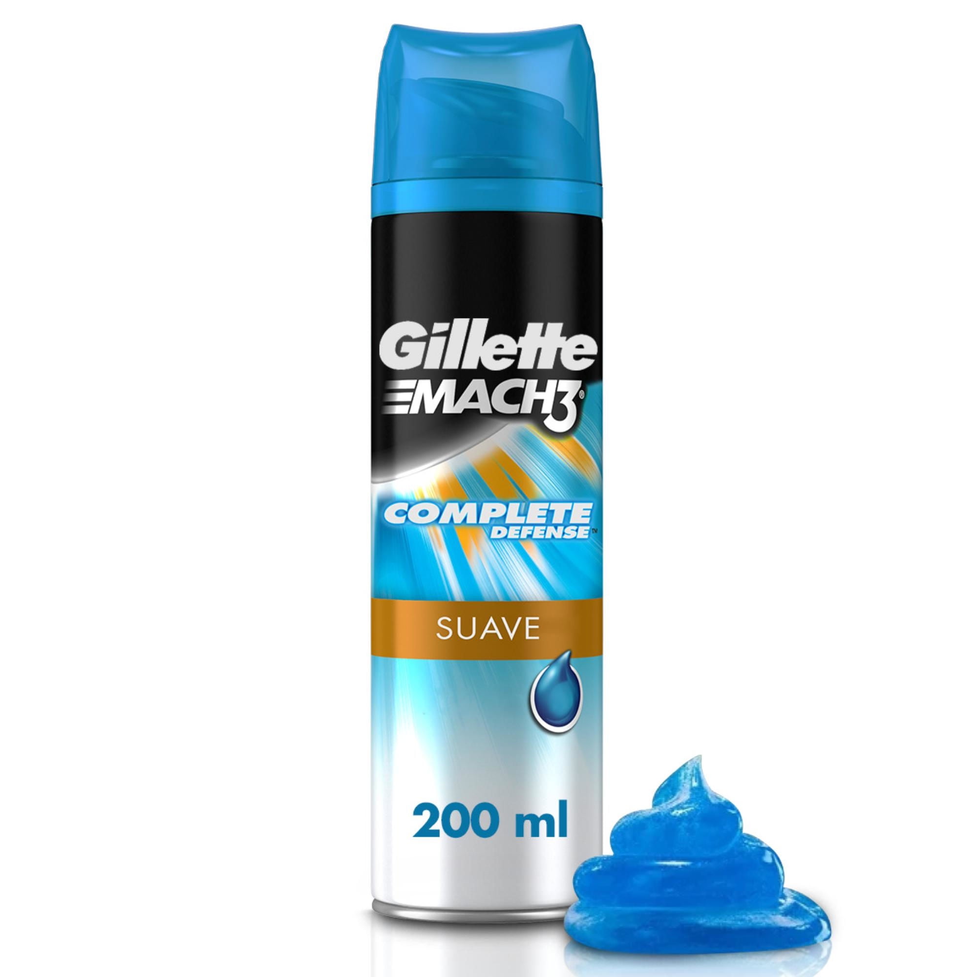 Gel De Afeitar Mach3 Suave Lata 200 ml Gillette