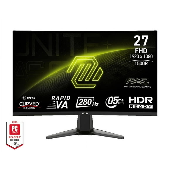 Monitor Gamer Curvo MSI 27” FHD 280 Hz 0.5ms MAG 276CXF