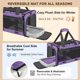 thumbnail image 5 of Transportadora para Gato SMBFKGK de Lado Suave con Cortinas Enrollables, hasta 7 kg, 5 of 8