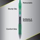 thumbnail image 4 of Bolígrafos De Gel G2 Premium Con Punta Fina De 0 7 Mm Color Verde 12 Unidades, 4 of 6