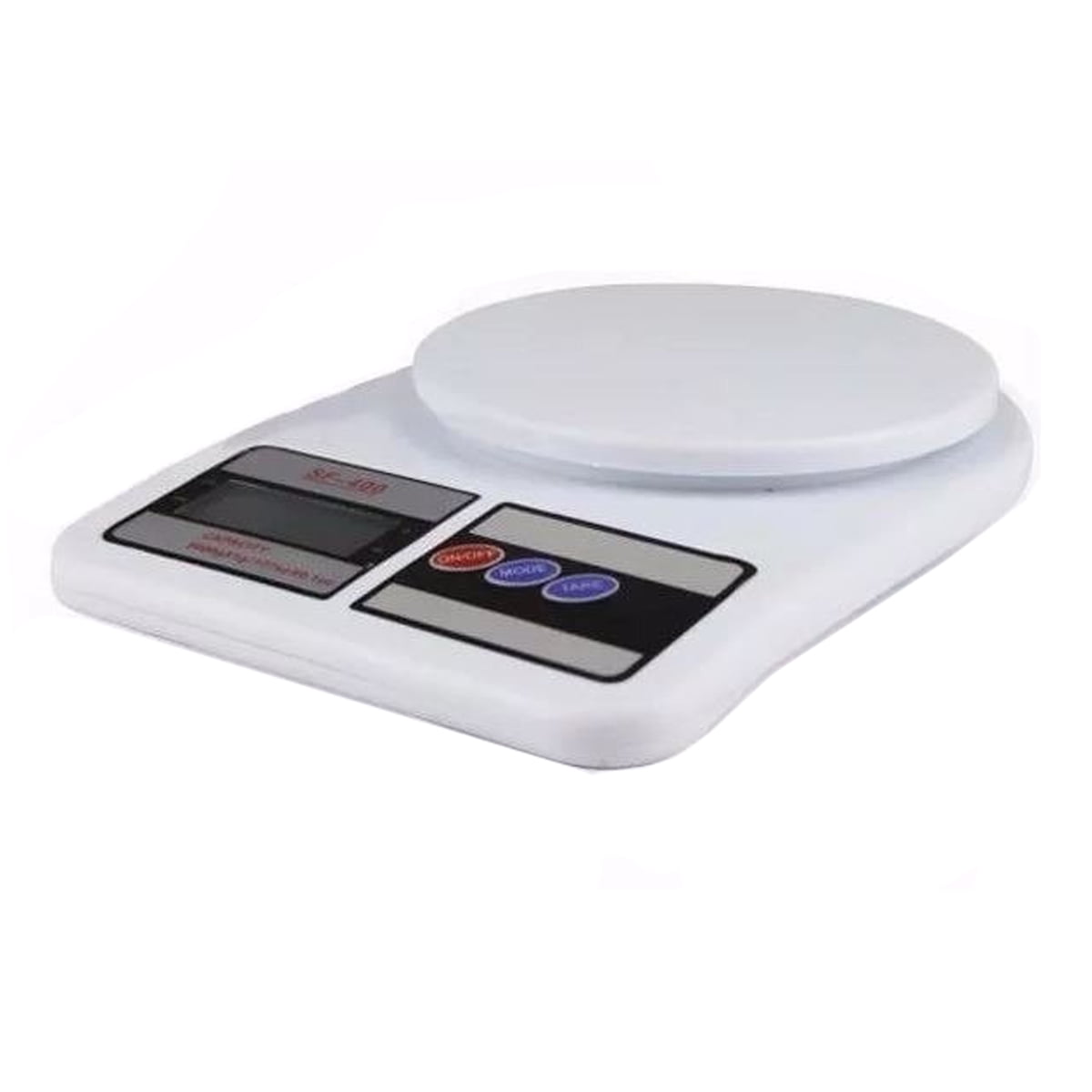 Importclick - Pesa Digital Productos Cocina 10 Kg Blanca