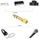thumbnail image 2 of Adaptador Audio Plug 6.5mm Macho Jack 3.5mm Hembra Microfono, 2 of 3
