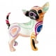 thumbnail image 2 of Estatua De Graffiti Chihuahua, Figura De Perro, Obra De Arte De Resina Para Amantes De Los Perros, Regalos Estilo B, 2 of 5