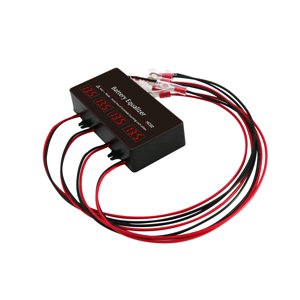 Magideal - Equilibrador De Ecualizador, Equilibrador De Voltaje, Mantiene Las Baterías En Buen Estado, Pantalla Lcd, Protección De Batería Hc02 Para Baterías De