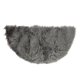 thumbnail image 1 of Alfombrilla De Suelo De Piel De Oveja De Lana Artificial Semiredonda Alfombrilla De Suelo Gris, 1 of 5