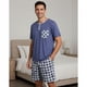thumbnail image 2 of Pijama Hombre Verano Short Y Polera Colores 4025, 2 of 2