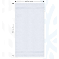 Genérico - Toalla De Baño Extra Suave 100% Algodón 700 G 160X80 Cm