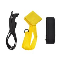 Ioensy - Swim Parachute Agility Speed Training Cinturón De Resistencia De Natación Para Mujeres Hombres Amarillo M