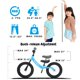 thumbnail image 2 of Bicicleta Balance Bike Bicystar para niños de 3 a 7 años con neumáticos Air Rubber, 2 of 8