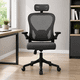 thumbnail image 1 of Silla Escritorio Ergonómica Soporte Lumbar Con Reposacabezas, 1 of 9
