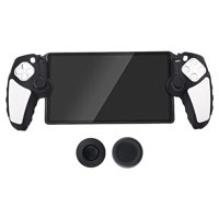 Genérico - Funda Protectora De Silicona Compatible Con Playstation Portal Con 2 Teclas Funda Protectora A Prueba De Golpes-Negro