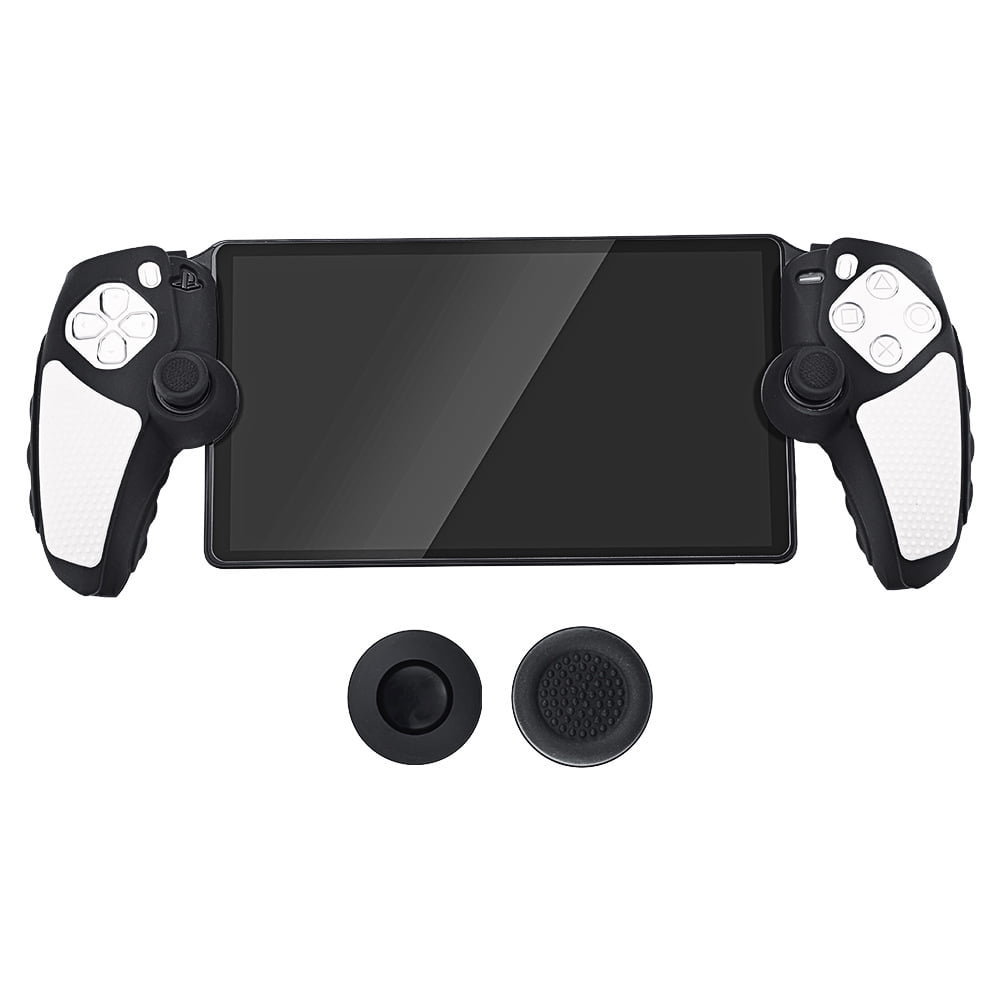 Genérico - Funda Protectora De Silicona Compatible Con Playstation Portal Con 2 Teclas Funda Protectora A Prueba De Golpes-negro