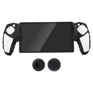 Genérico - Funda Protectora De Silicona Compatible Con Playstation Portal Con 2 Teclas Funda Protectora A Prueba De Golpes-Negro