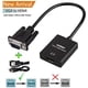 thumbnail image 2 of Adaptador VGA a HDMI ONTEN 1080P (macho a hembra) con cables, 2 of 9