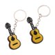 thumbnail image 1 of 2 unids música llavero monedero bolsa colgante coche llavero regalo guitarra clásica, 1 of 5