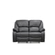 thumbnail image 3 of Sofá Reclinable 2 Cuerpos Rosario color Negro, 3 of 3