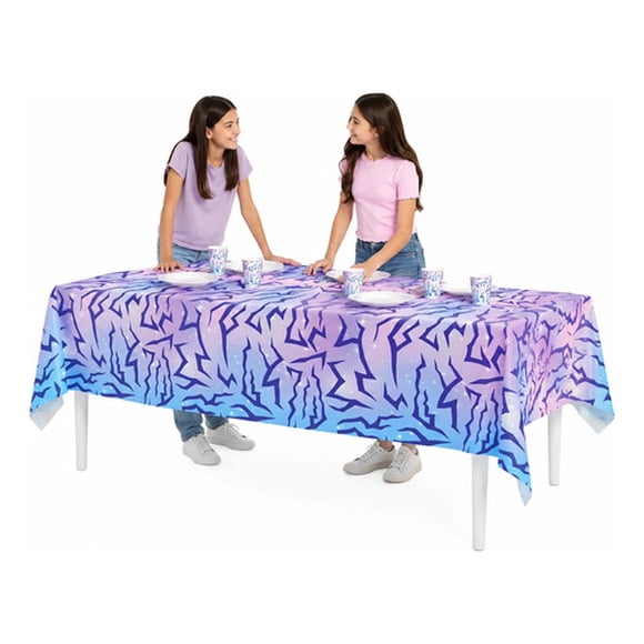 Mantel Plastico Kpop Guerreras Marcas 108x180cm Fiesta Lila Guerreras K Pop