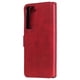 thumbnail image 5 of Funda Billetera para Samsung Galaxy S21 con Porta Tarjetas y Soporte Ajustable Rojo, 5 of 6
